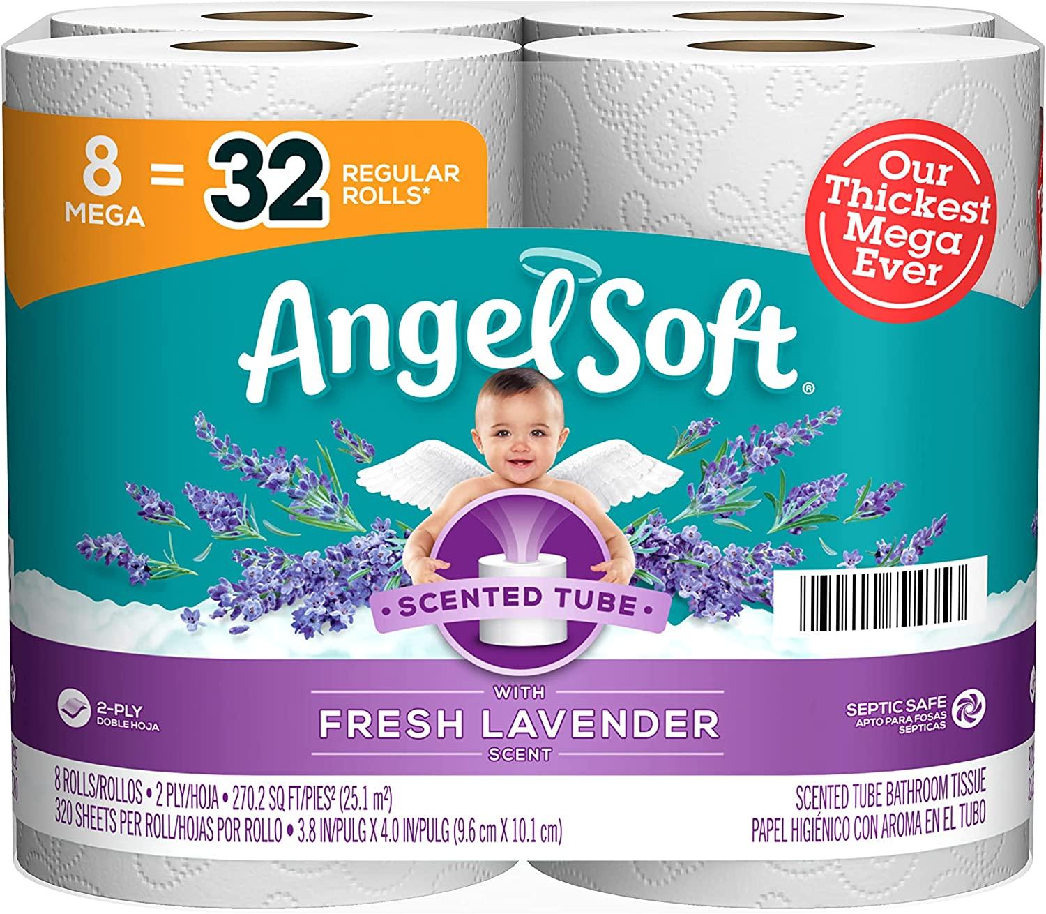 8 Angel Soft Toilet Paper for $5.99