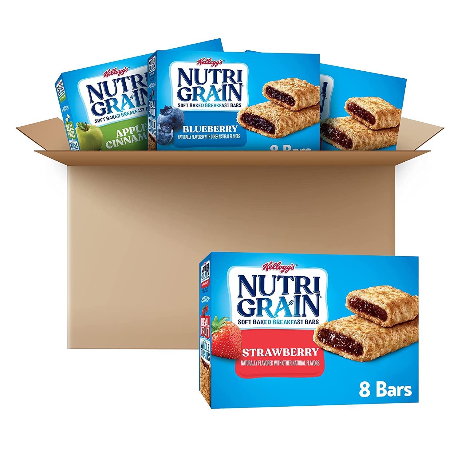Nutri-Grain Soft Baked Breakfast Bars 32-Pack for $11.99 Shipped