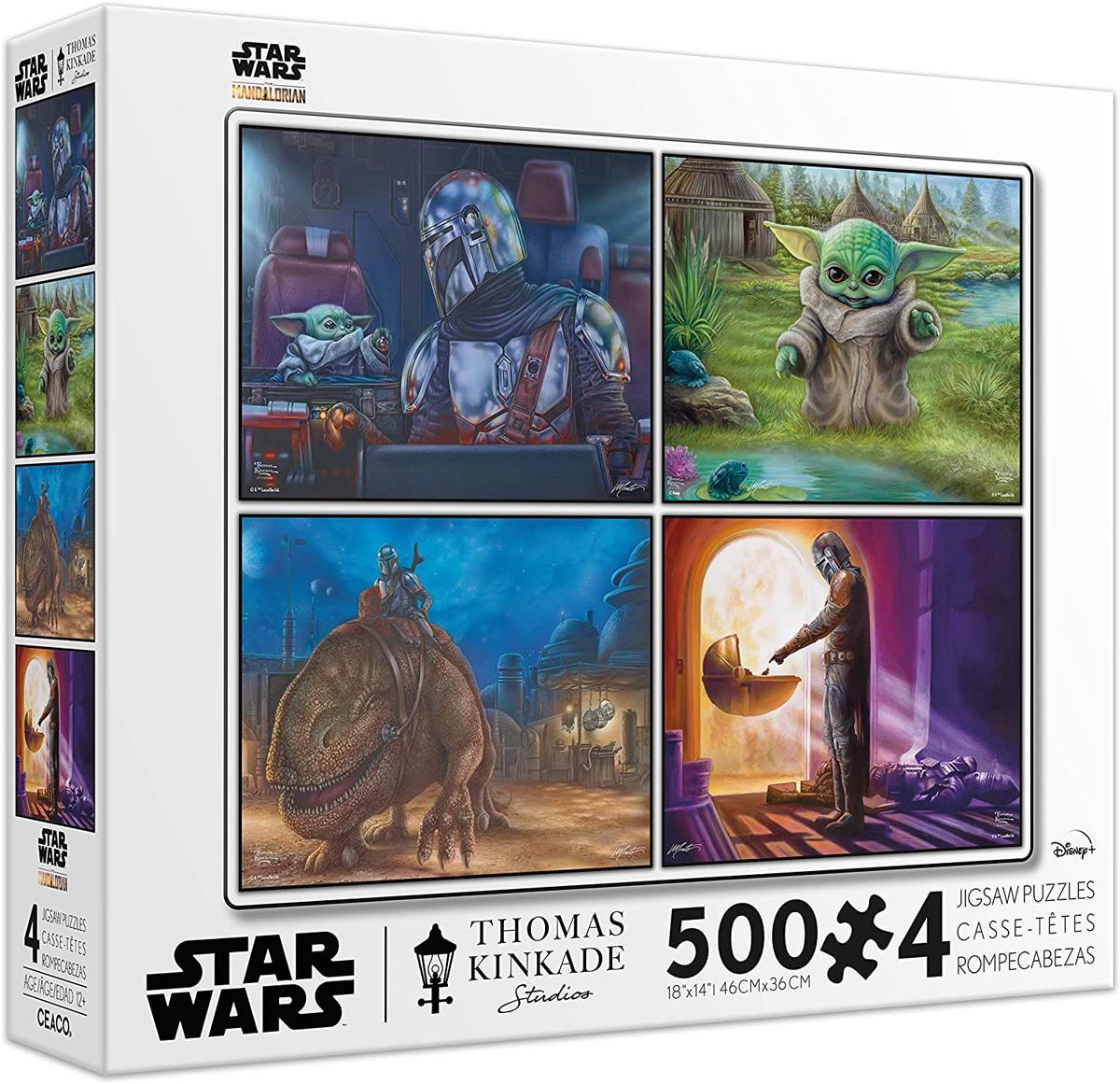 Thomas Kincade The Mandalorian Collection Jigsaw Puzzle Set for $10.80