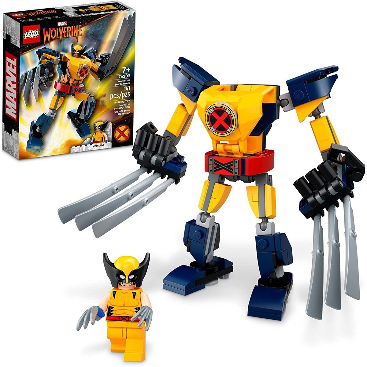 LEGO Marvel Wolverine Mech Armor Building Kit for $6.39
