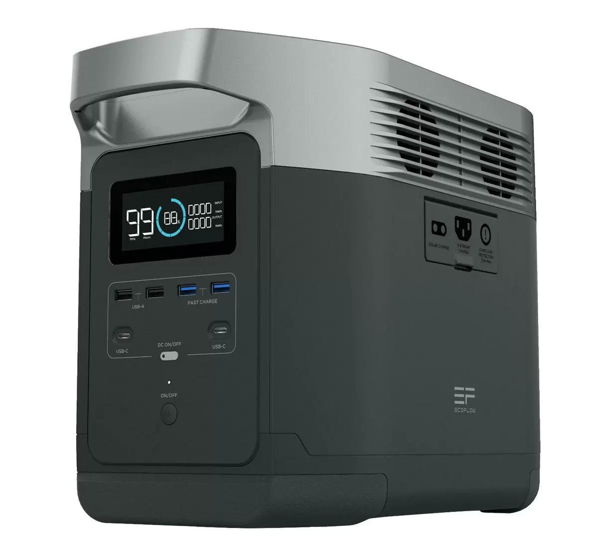 EcoFlow DELTA Portable Power Station 1260Wh Generator for $500.65 Shipped