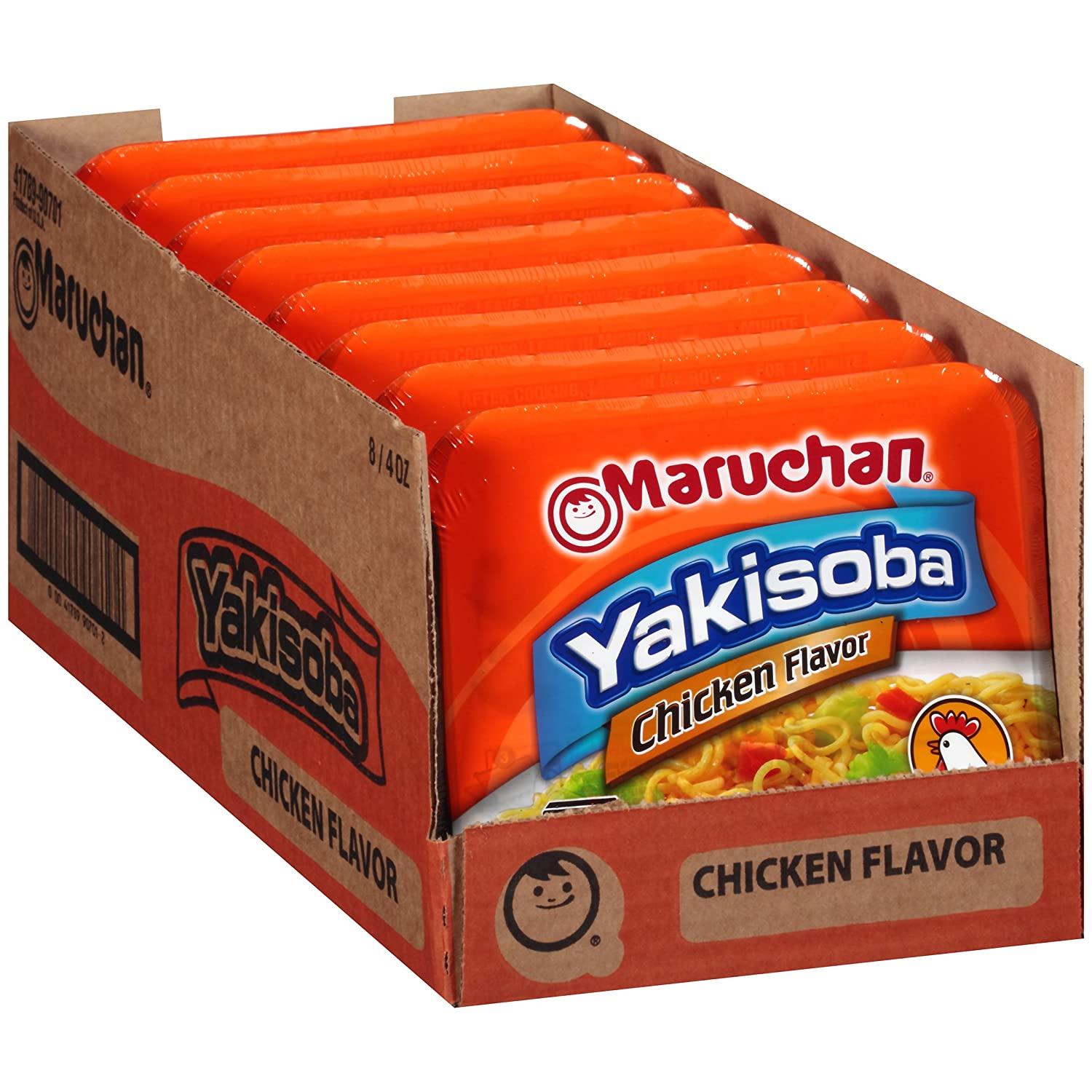 Maruchan Yakisoba Chicken 8 Pack for $7.36 Shipped