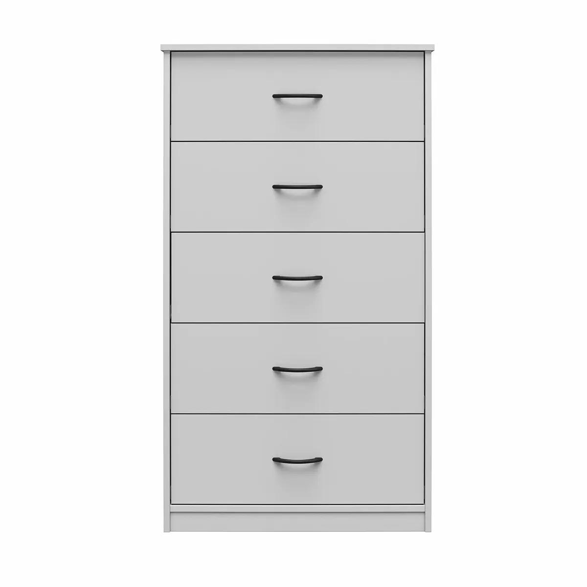 Mainstays Classic 5 Drawer Dresser for $44 Shipped