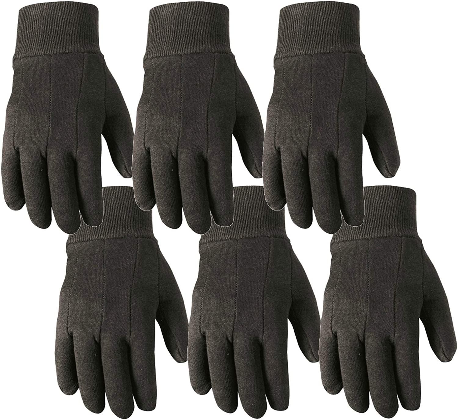 Wells Lamont Cotton Work and Gardening Gloves 6 Pack for $3.75 Shipped