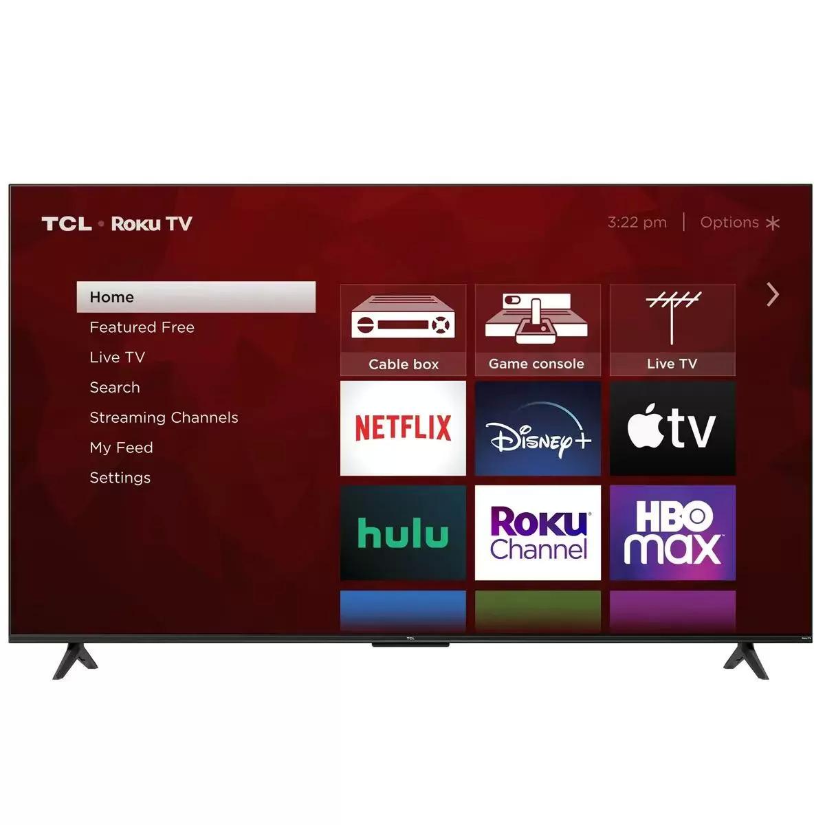 55in TCL 55S451 Class 4-Series 4K UHD HDR Smart Roku TV for $248 Shipped
