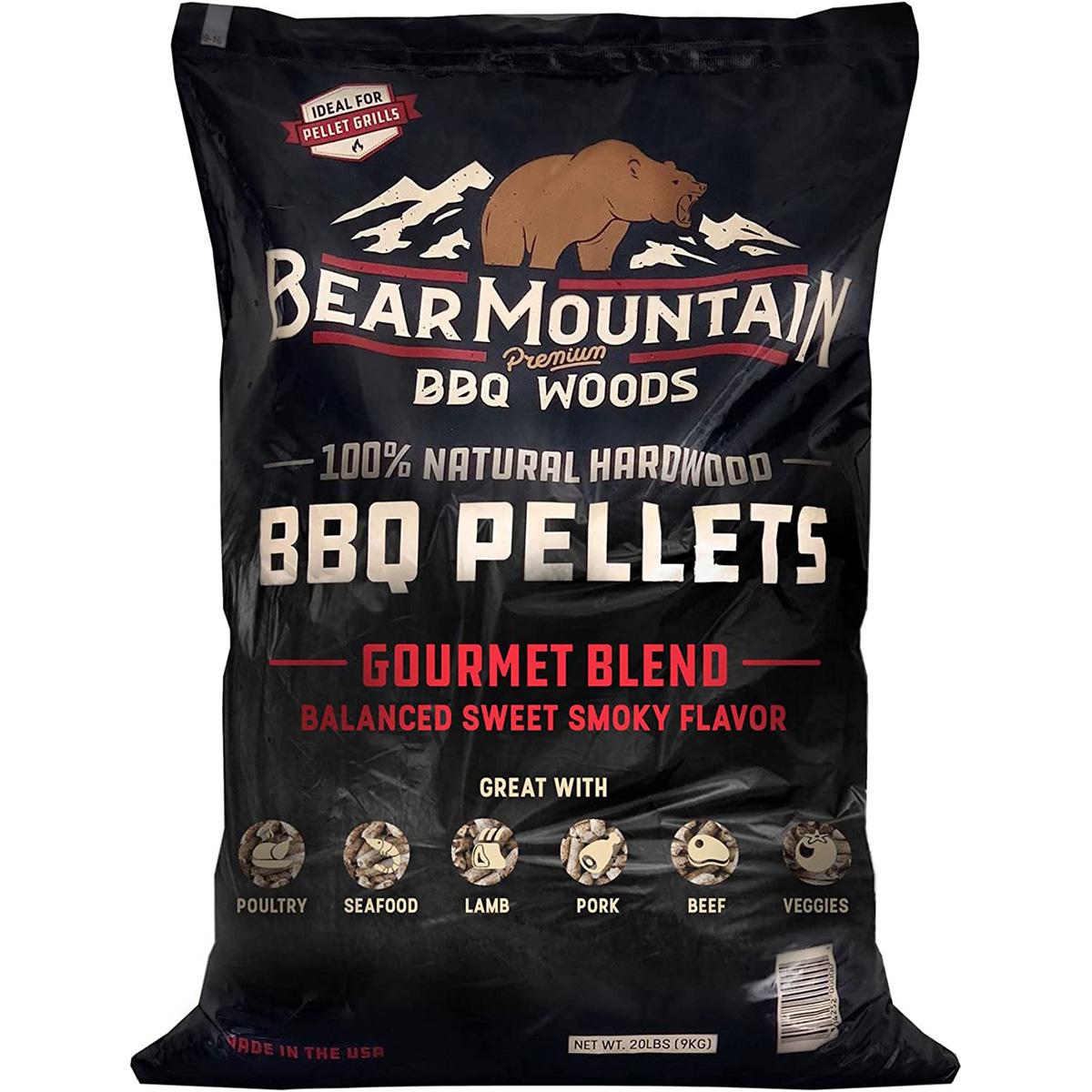 Bear Mountain Premium BBQ Hardwood Pellets for $10.99
