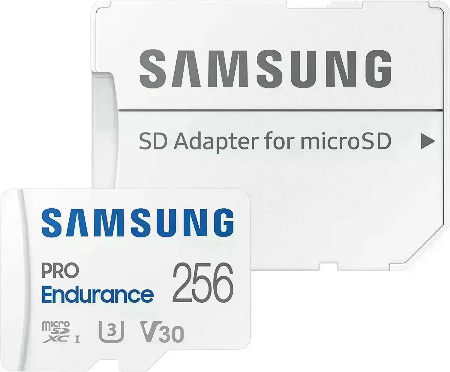 256GB Samsung Pro Endurance U3 A2 V30 microSDXC for $29.99 Shipped
