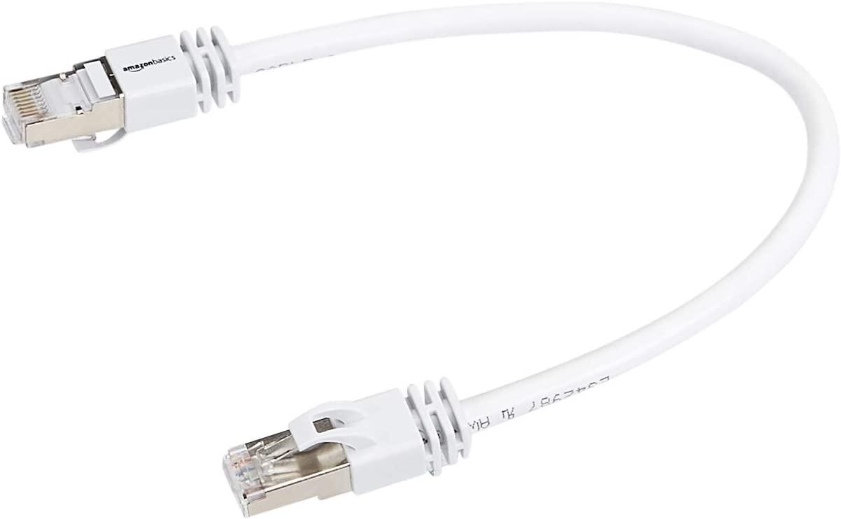 Amazon Basics RJ45 Cat 7 Ethernet Patch Cable for $2.21