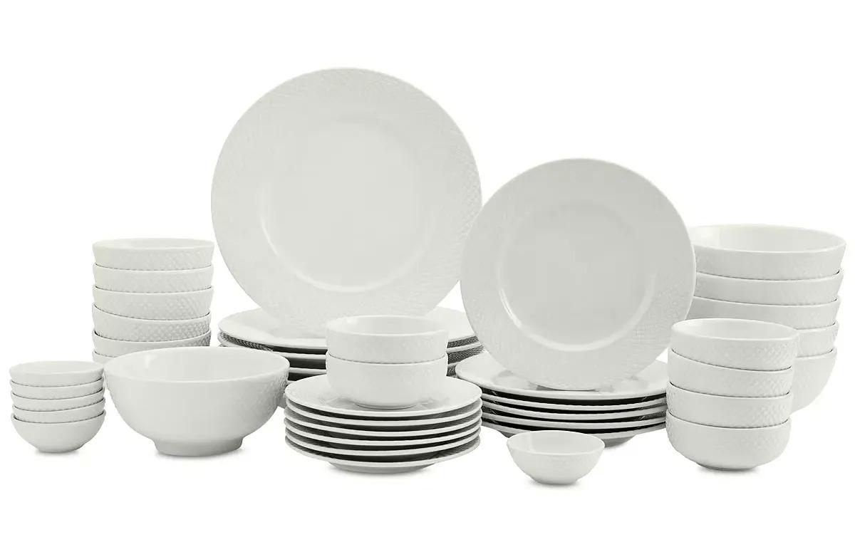 Tabletops Unlimited Inspiration Denmark Whiteware Dinnerware Set for $39.99 Shipped