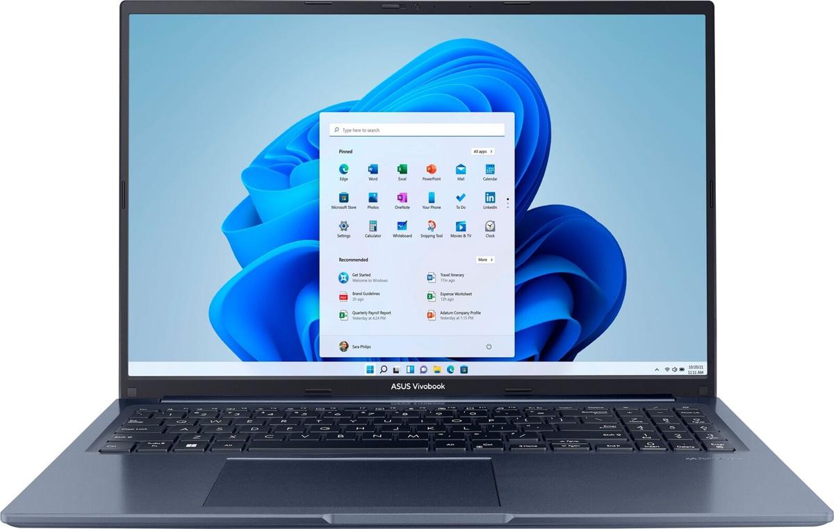 Asus VivoBook 16in Ryzen 7 16GB 512GB Notebook Laptop for $549.99 Shipped