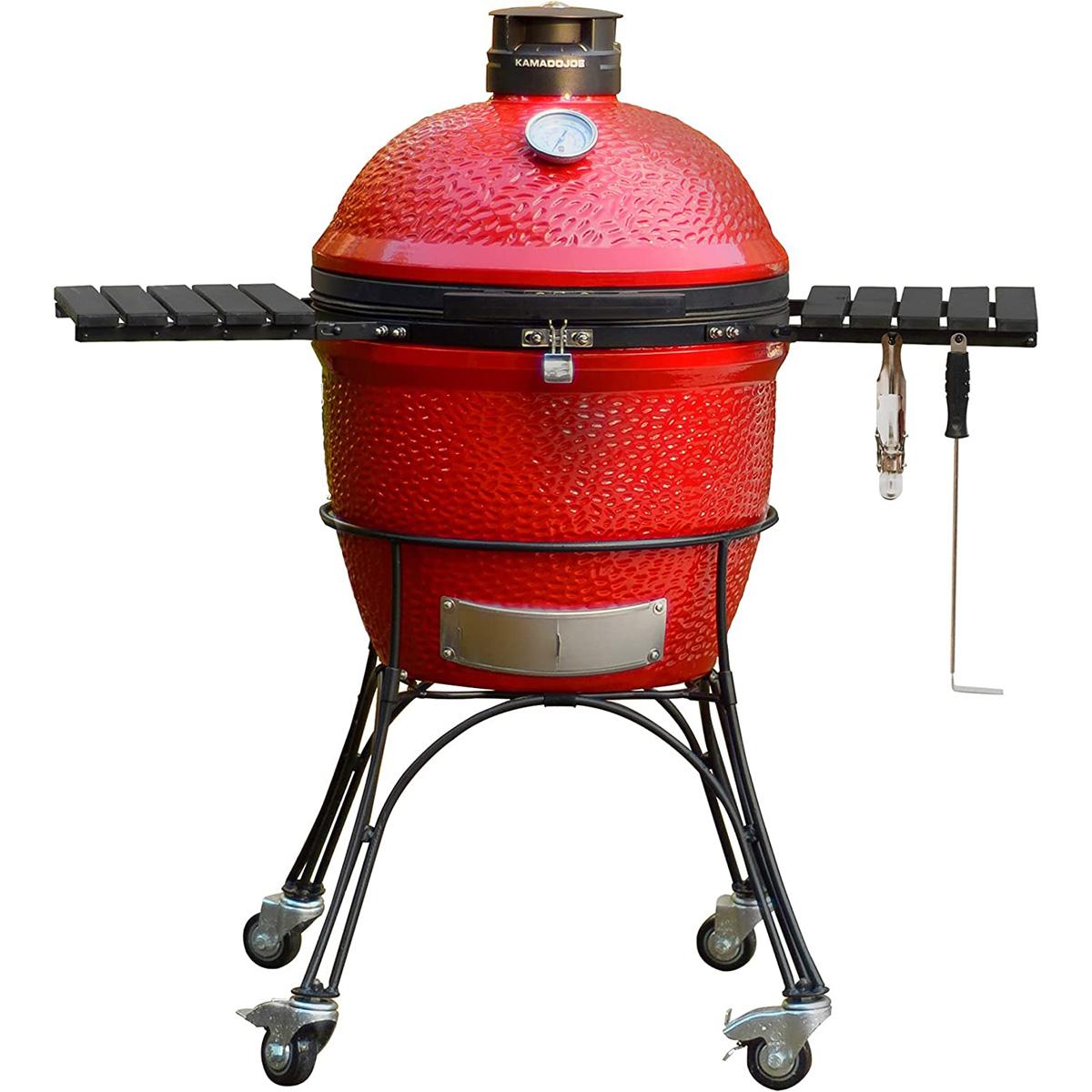 Kamado Joe Classic Joe II 18in Freestanding Ceramic Grill for $744.04 Shipped