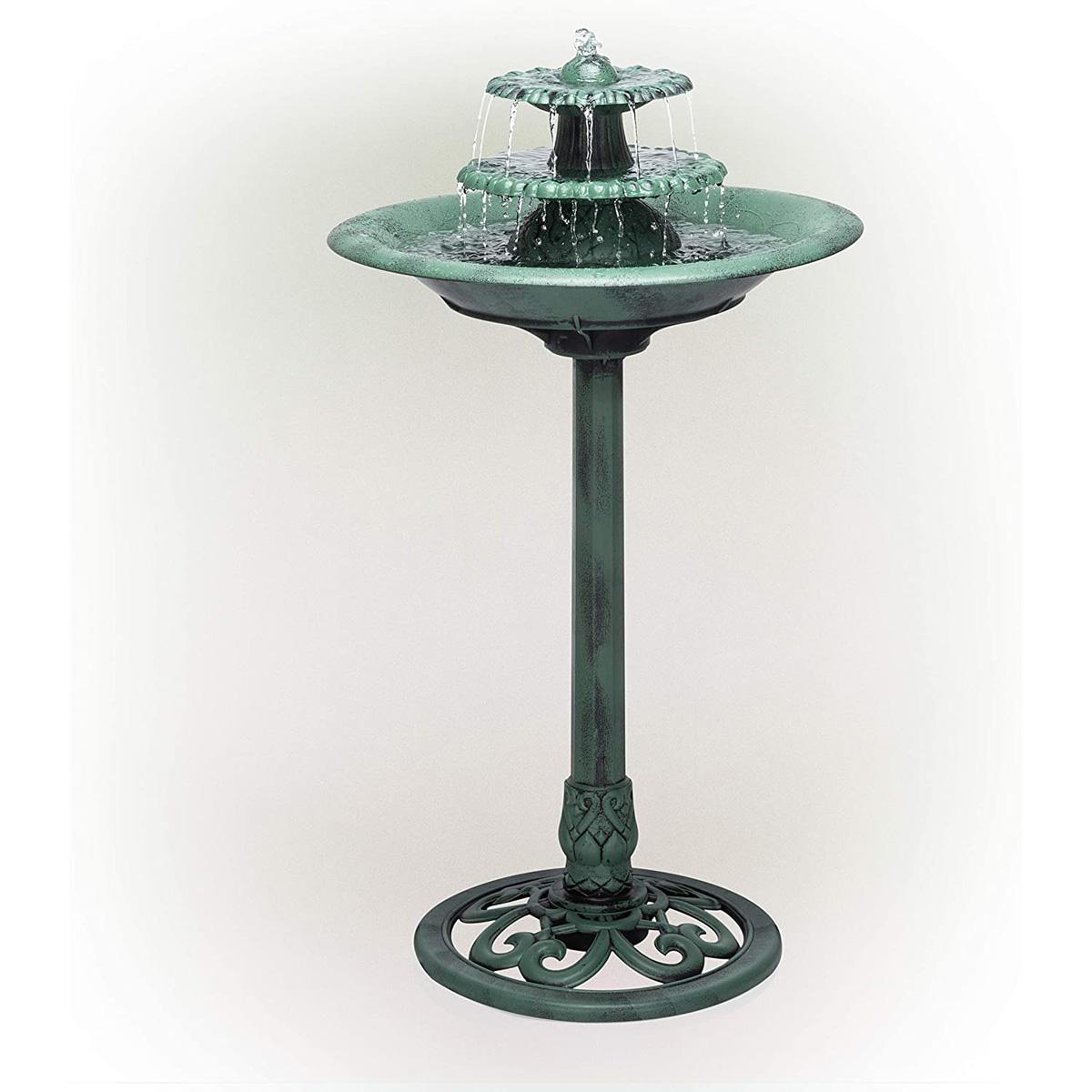 Alpine Corporation 35in Tall Outdoor Water Fountain for $37.10 Shipped