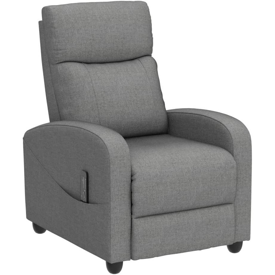 SMUG Fabric Recliner and Massage Chair for $107.57 Shipped