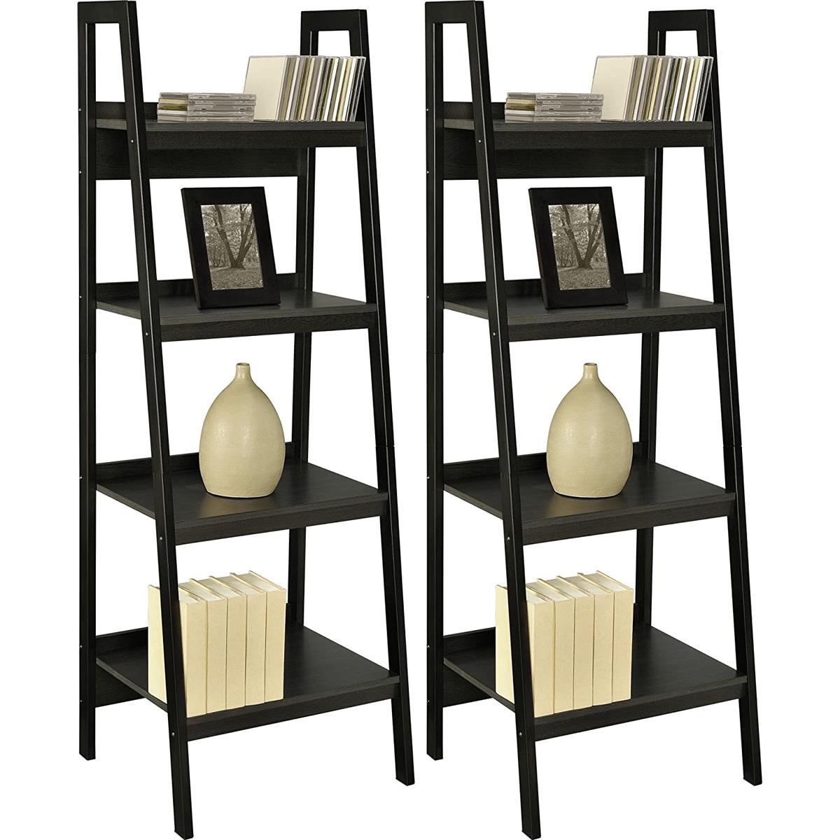 Ameriwood Home Lawrence Ladder Bookcase Bundle for $61.50 Shipped