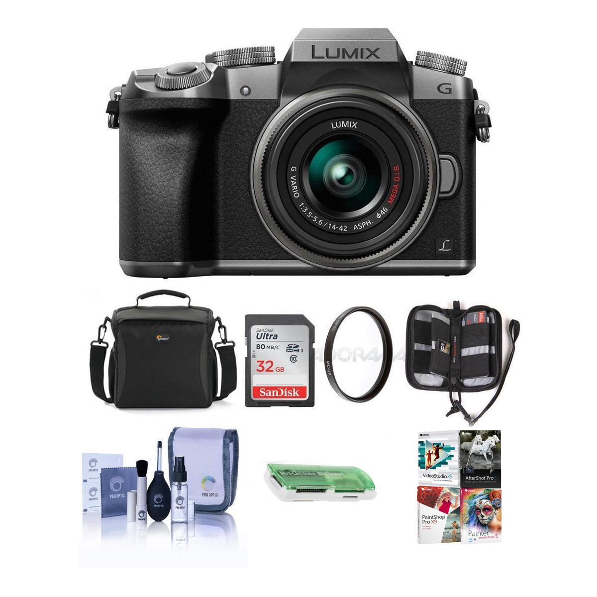 Panasonic LUMIX G7KS 4K Mirrorless Digital Camera with Lens for $497.99 Shipped