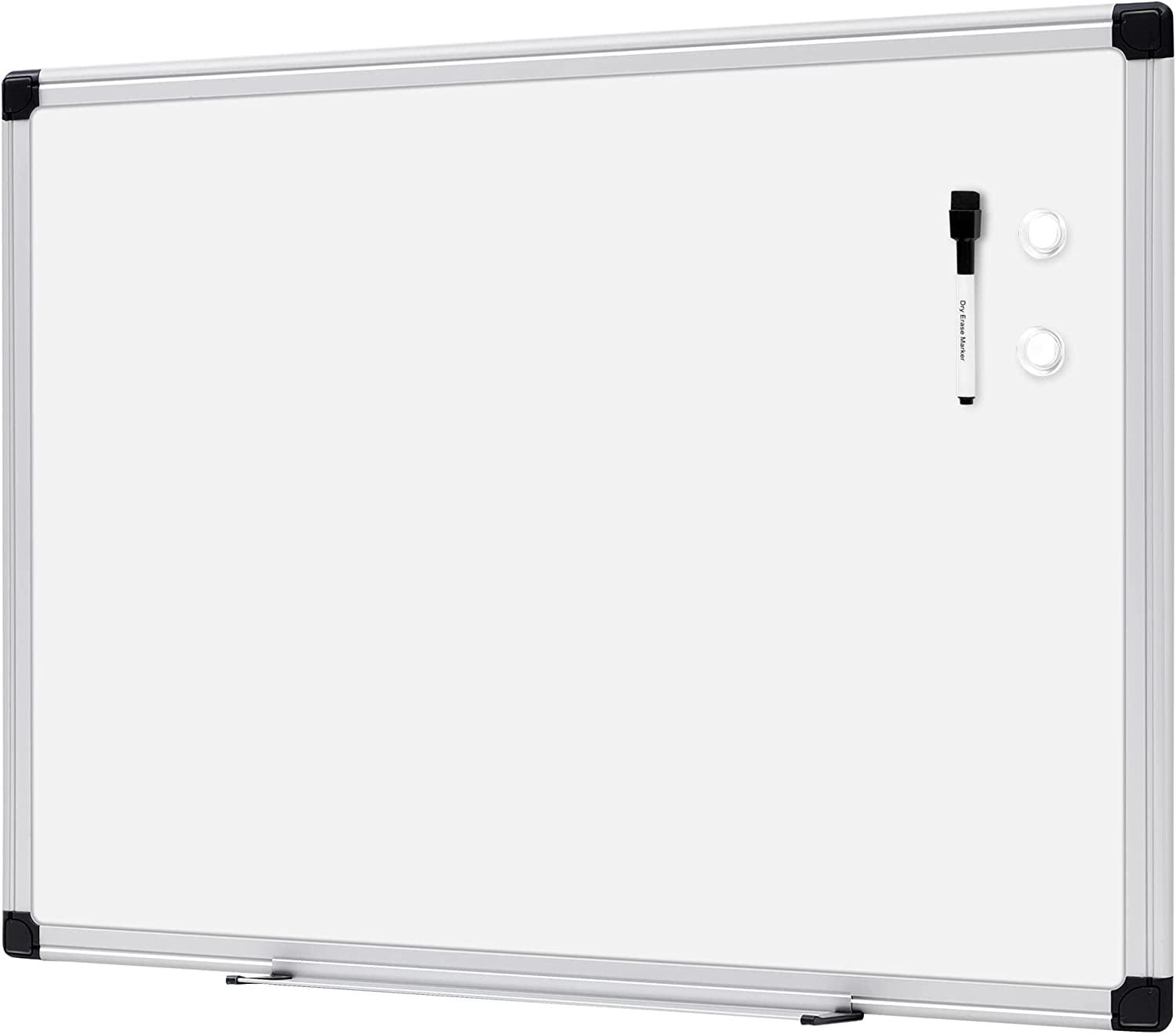 24 x 18 Amazon Basics Magnetic Dry Erase White Board for $8.78