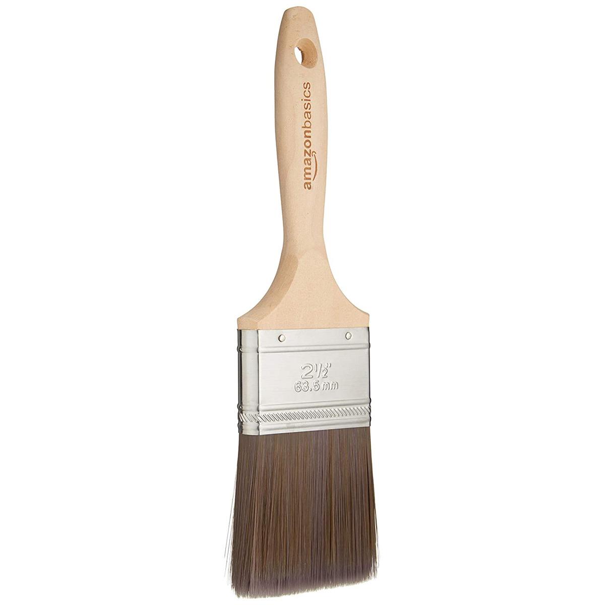 Amazon Basics 2.5in Flat Edge Master Pro Paint Brush for $2.14