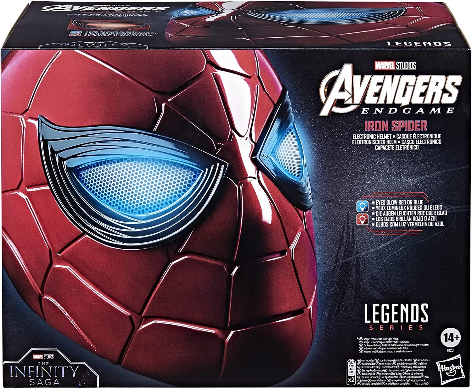 Marvel Legends Iron Spider Spider-Man Electronic Helmet for $75.74 Shipped