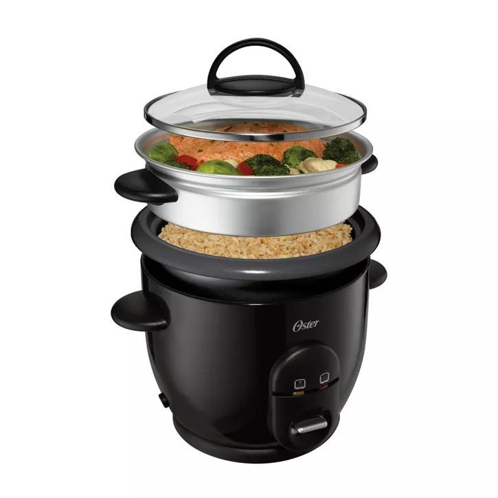 Oster 6-Cup DiamondForce Nonstick Electric Rice Cooker for $15