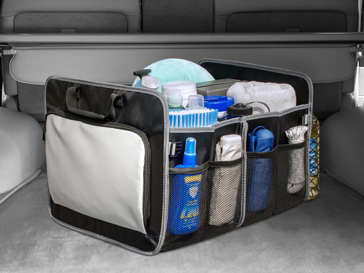 Auto Drive Premium Auto Trunk Storage Organizer for $10