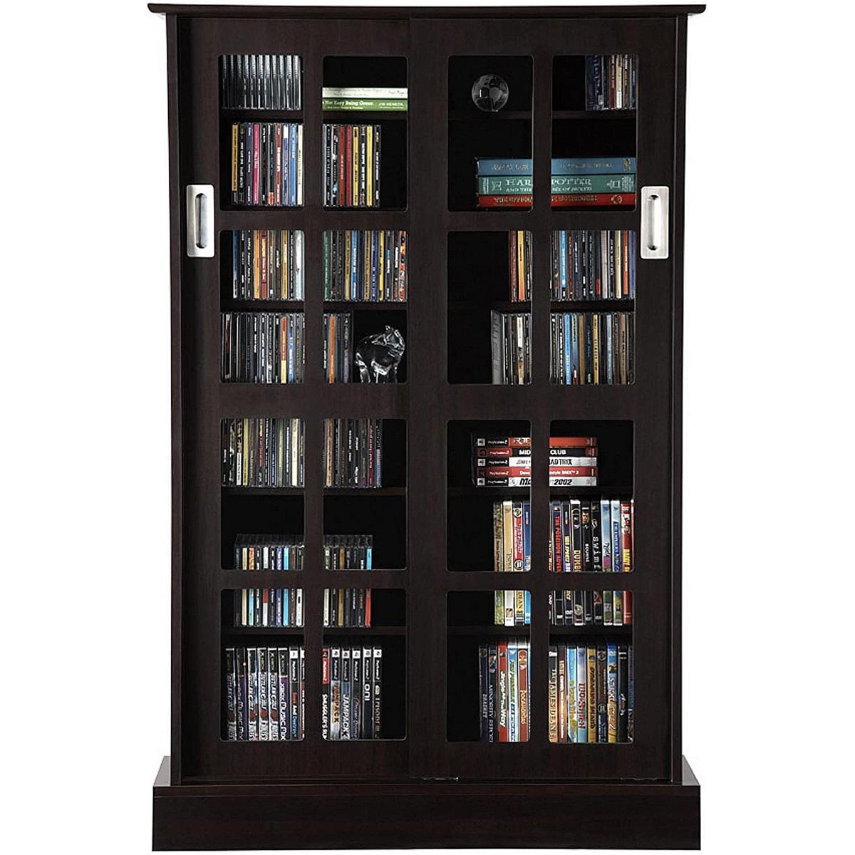 Atlantic Windowpane Media Storage Cabinet for $109.20 Shipped