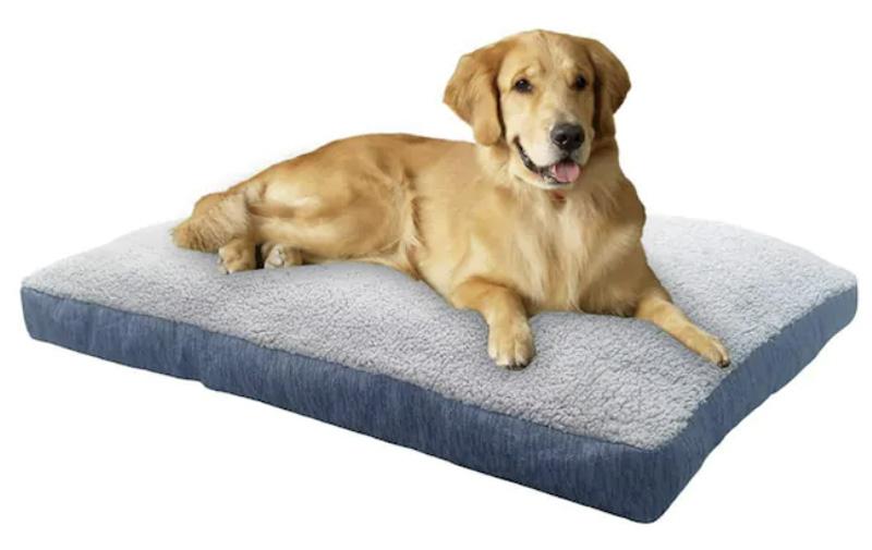 Jacquard Gusset Large Dog Bed for $14.88