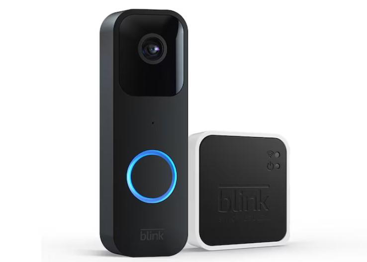 Blink Video Doorbell + Sync Module 2 for $27.99