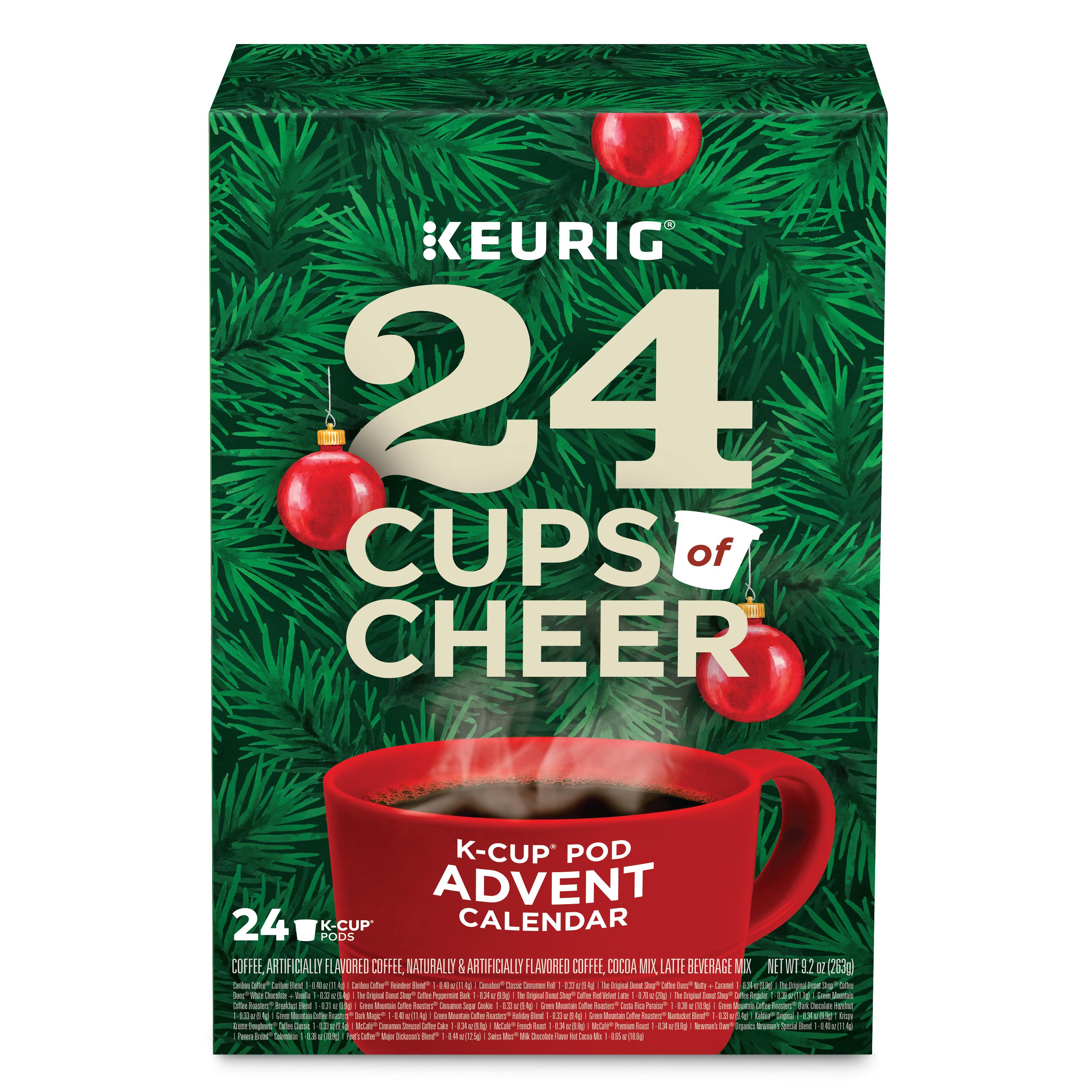 Keurig 24 K-Cup Pod Advent Calendar for $9.37