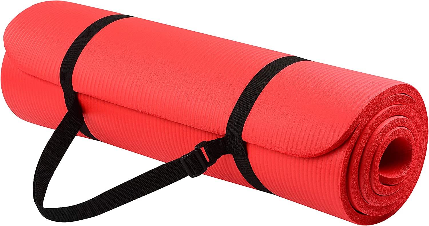 Everyday Essentials 0.5in Extra Thick Exercise Yoga Mat for $12.57