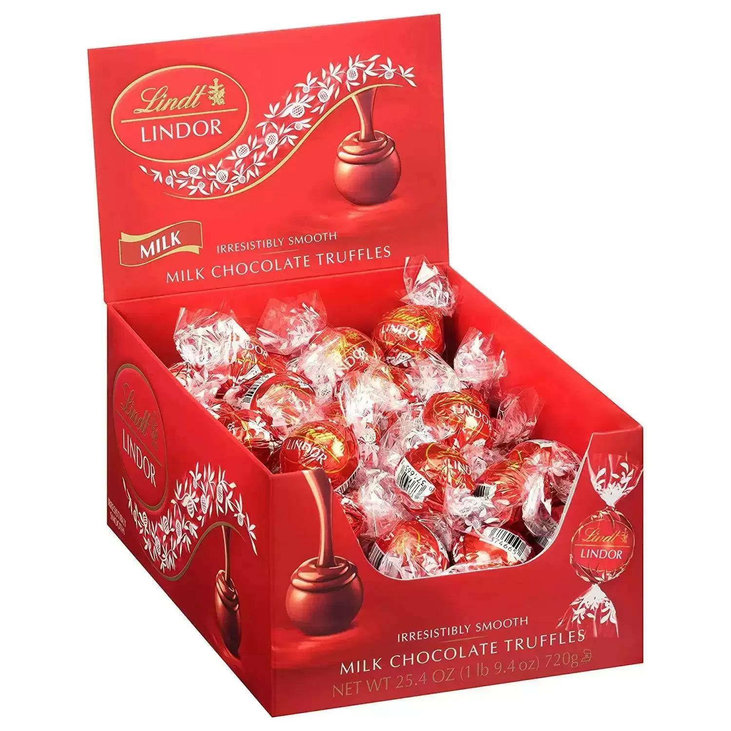 Lindt Lindor Milk Chocolate Truffles Candy 60-Count for $16.28 Shipped