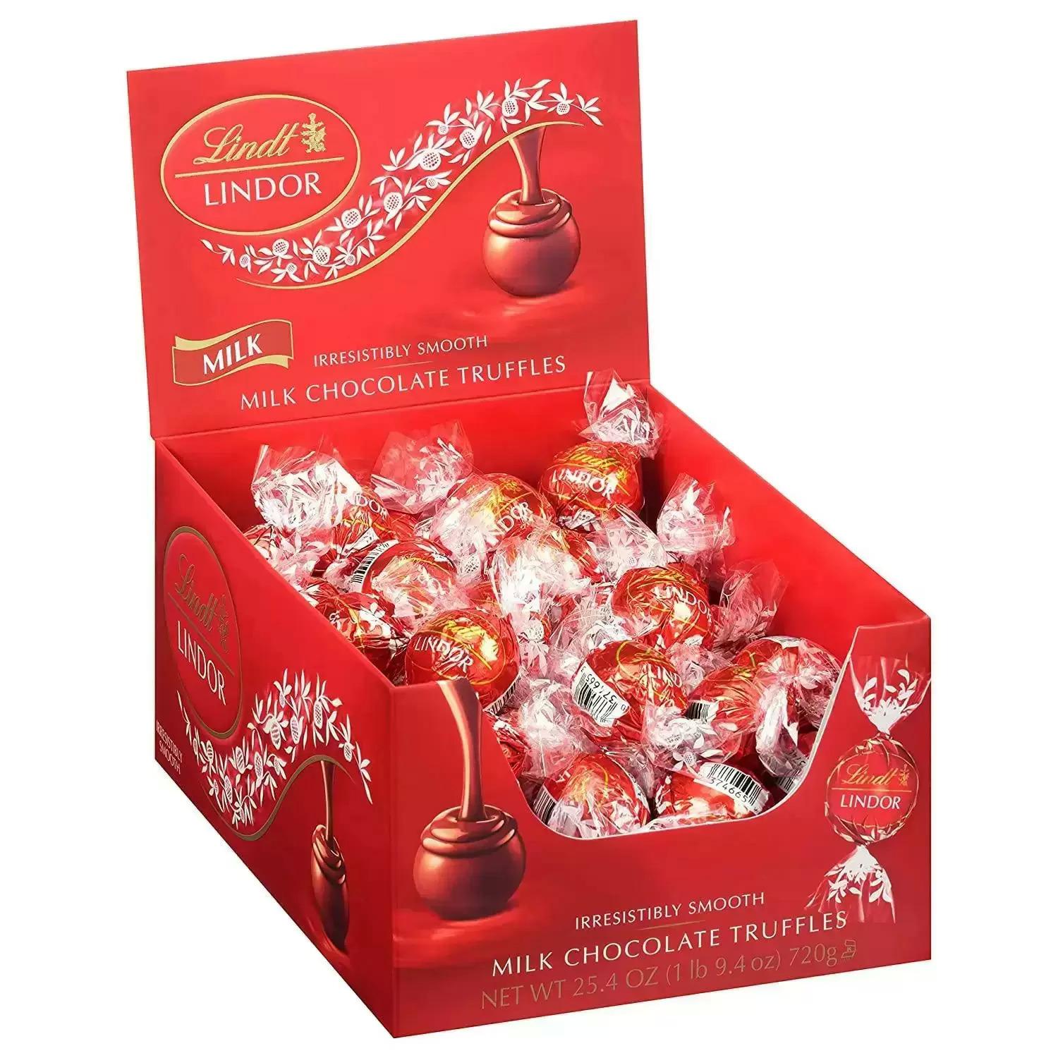 Lindt Lindor Milk Chocolate Truffles Candy 60-Count for $13.88