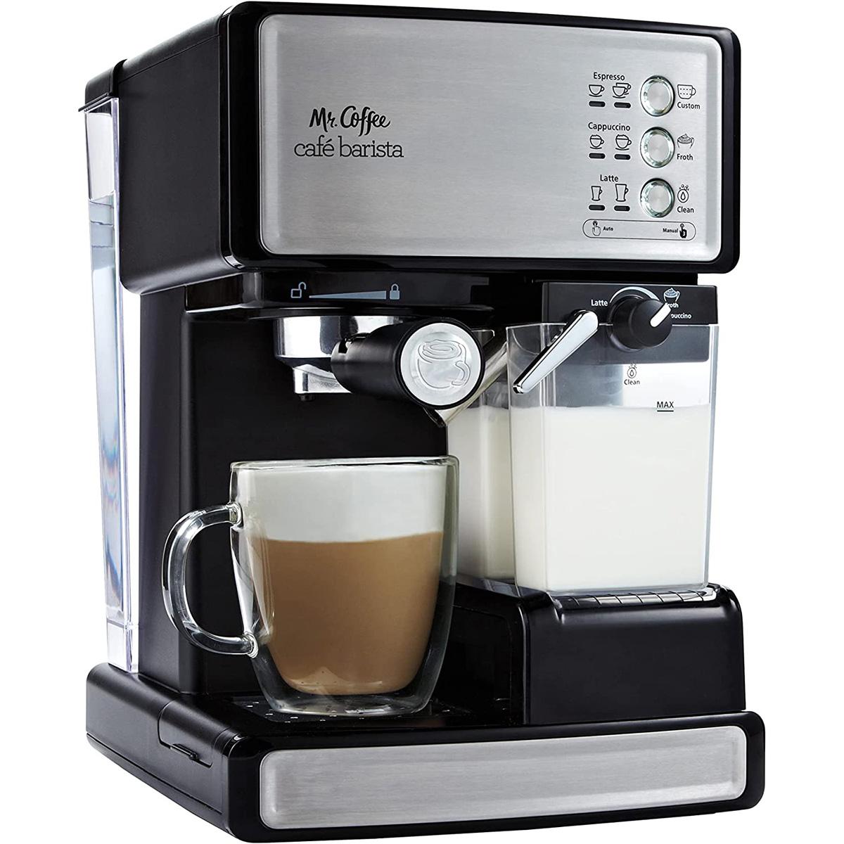 Mr Coffee Cafe Barista Espresso and Cappuccino Machine for $139.99 Shipped