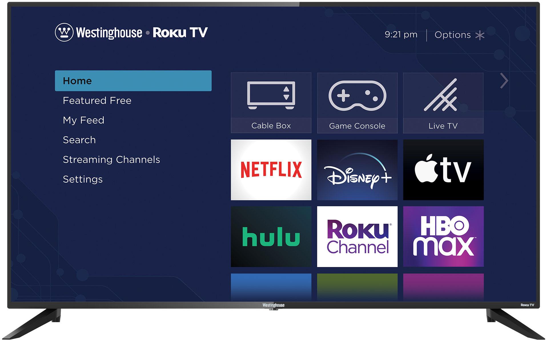50in Westinghouse 4K UHD Smart Roku TV for $149.99 Shipped