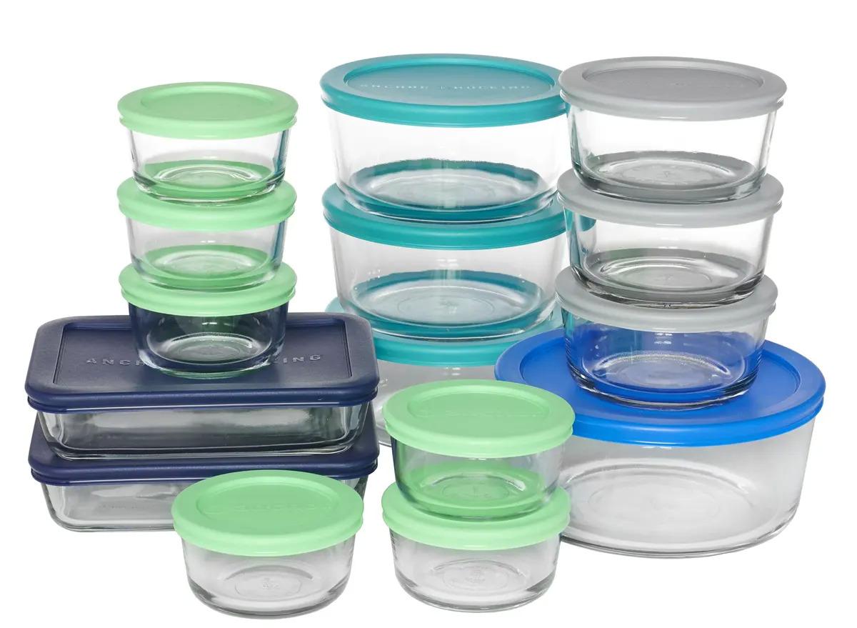 Anchor Hocking Glass Food Storage Bake Container Sets for $20