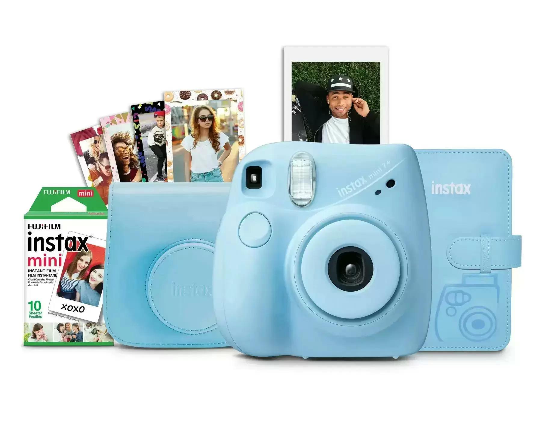 Fujifilm Instax Mini 7+ Camera and Film Bundle for $55 Shipped