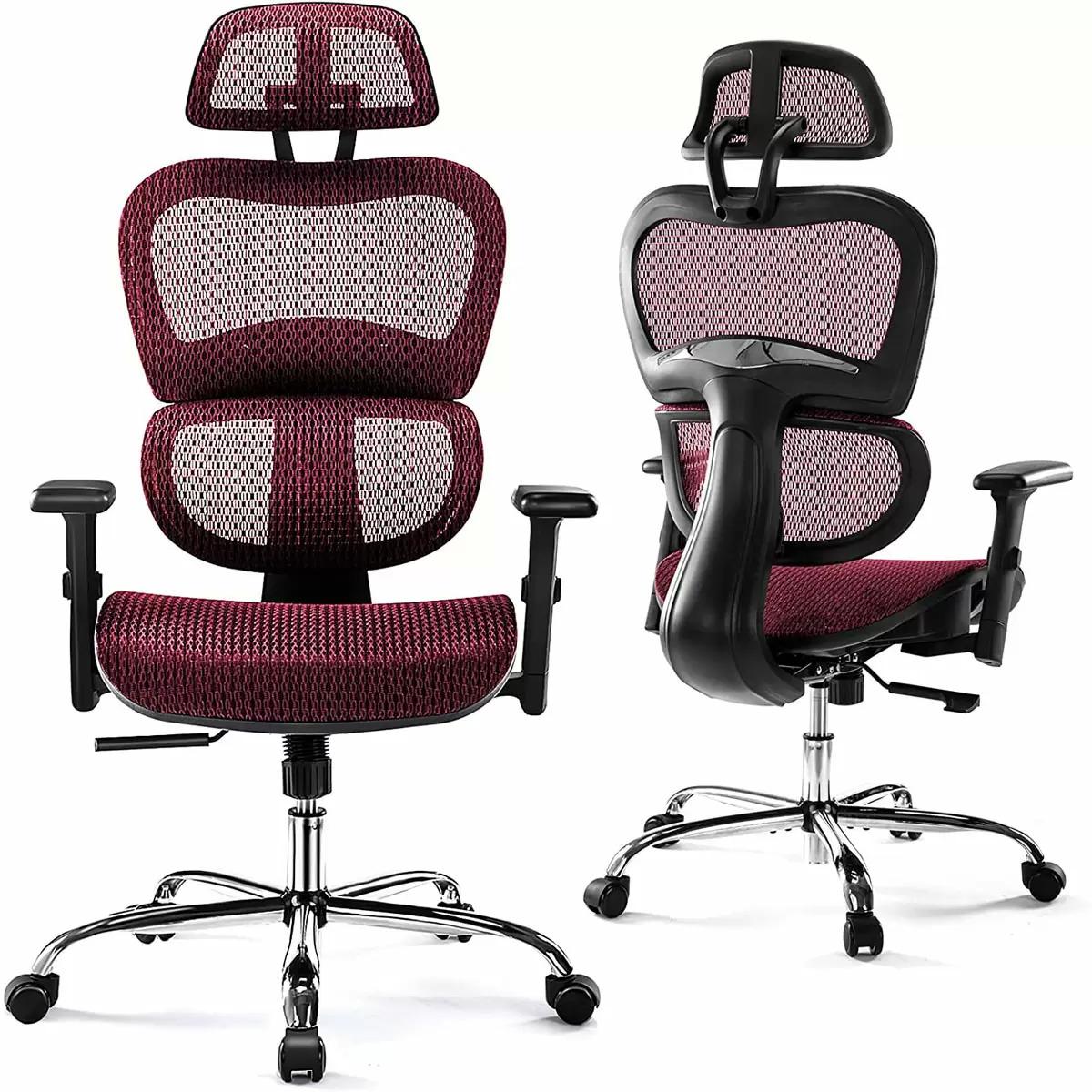 Ergonomic High Back Office Chair with Headrest for $119 Shipped