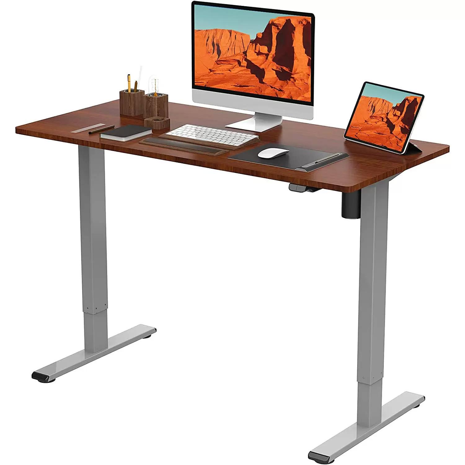 Flexispot EG1 Essential Adjustable Electric Standing Desk for $129.99 Shipped