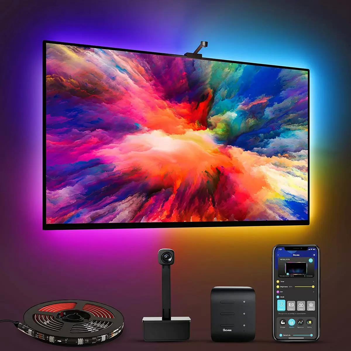 Govee Envisual Smart WiFi TV LED Backlights with Camera for $49.99 Shipped