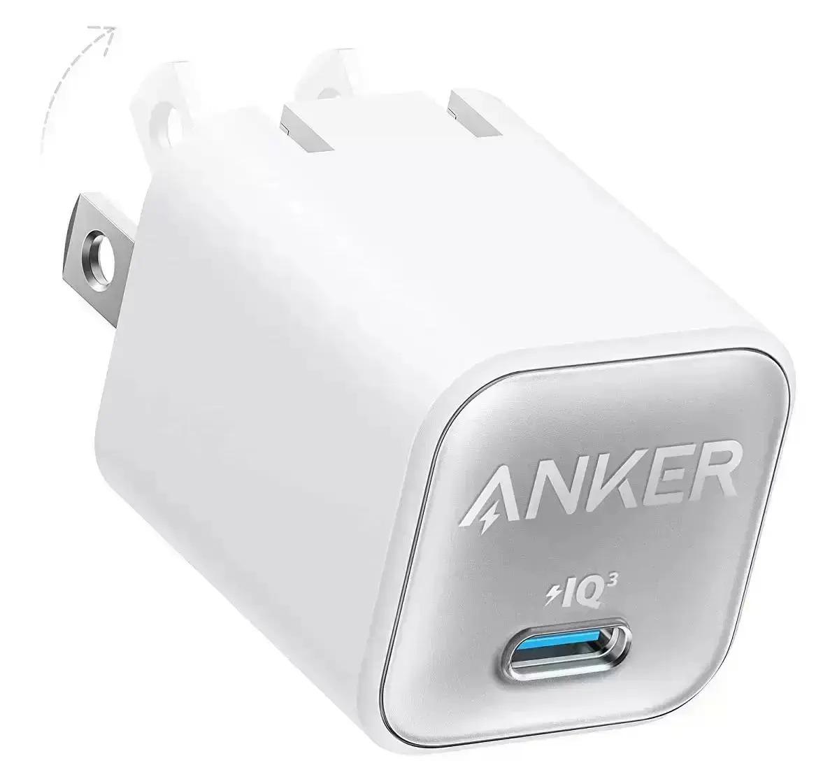 Anker 511 30W PIQ 3.0 Foldable USB-C Charger for $15.99