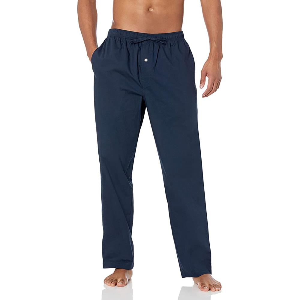Amazon Essentials Men's Straight-Fit Woven Pajama Pant for $7.40