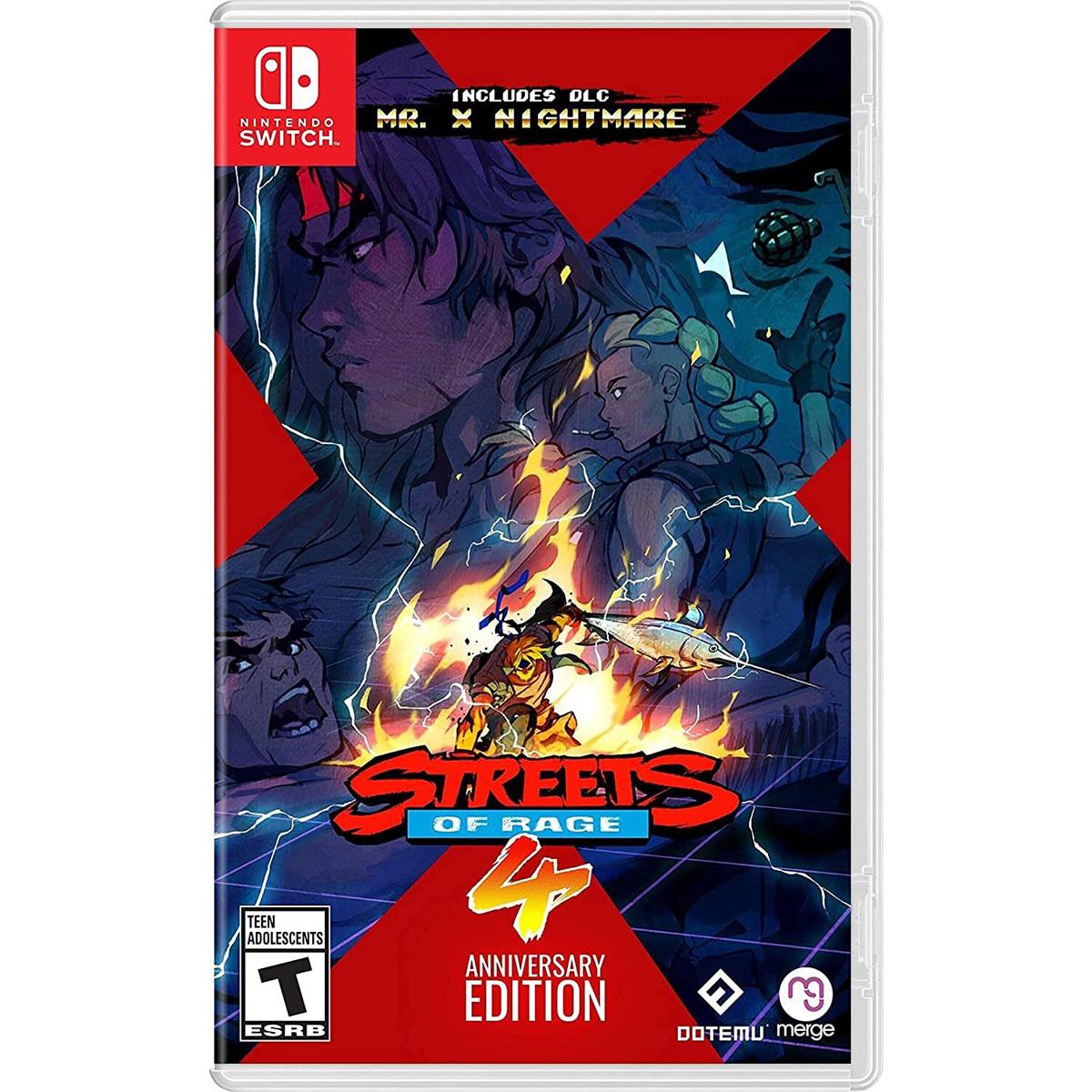Streets of Rage 4 Anniversary Edition Nintendo Switch for $14.99