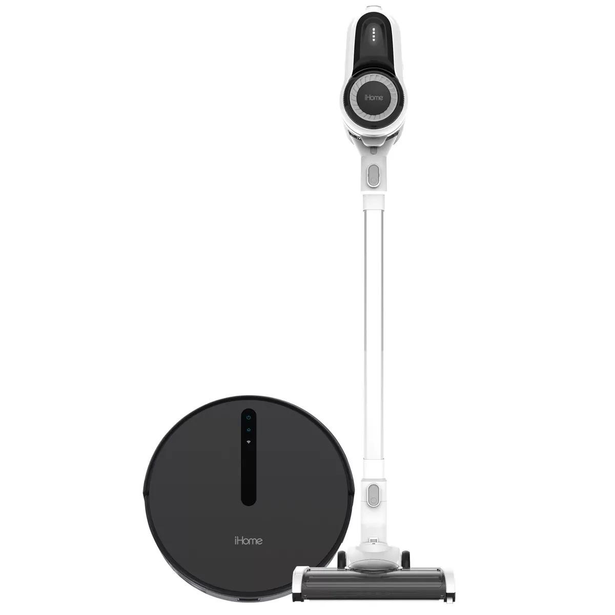 iHome 3-in-1 StickVac with AutoVac Robot Vacuum for $149 Shipped