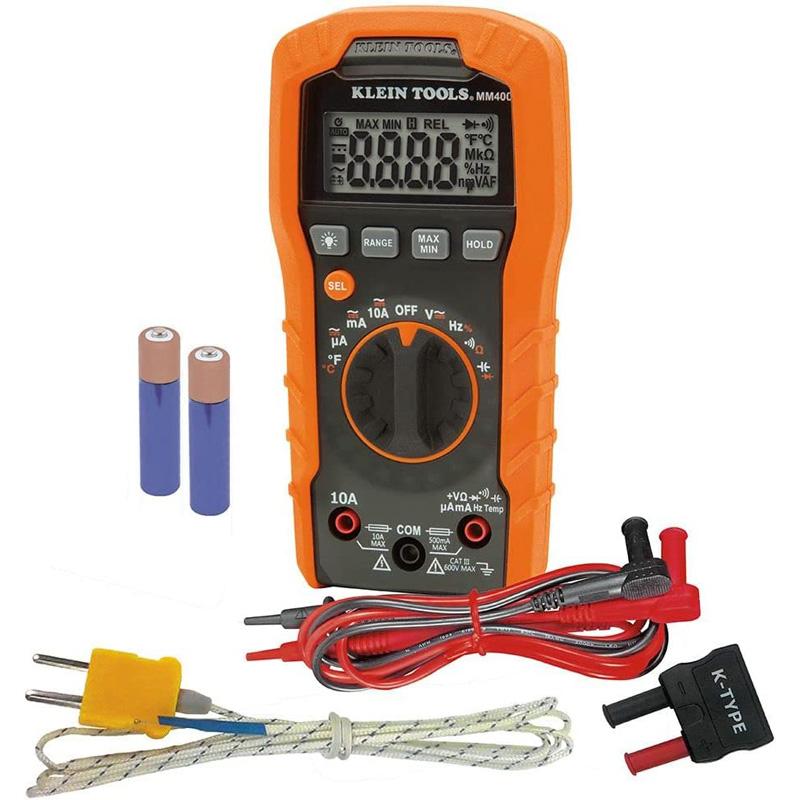 Klein Tools MM400 600V Auto-Ranging Digital Multimeter for $34.97 Shipped