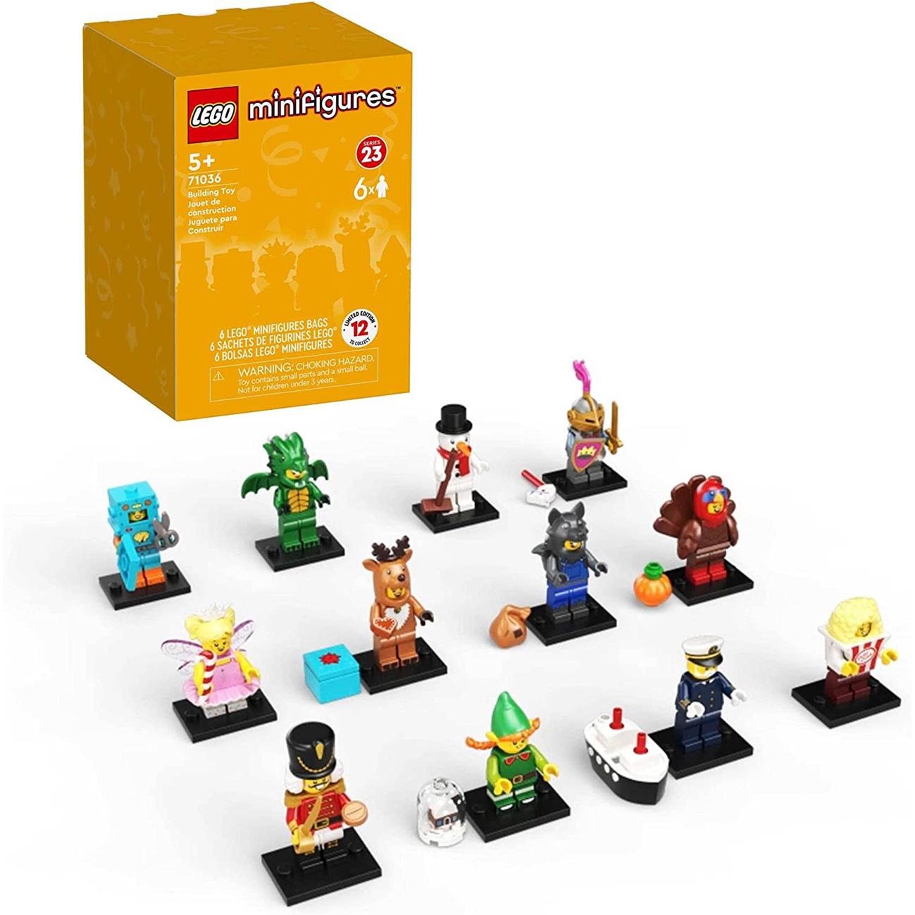 LEGO Minifigures Series 23 Building Toy Set 71036 6 Pack for $20.99