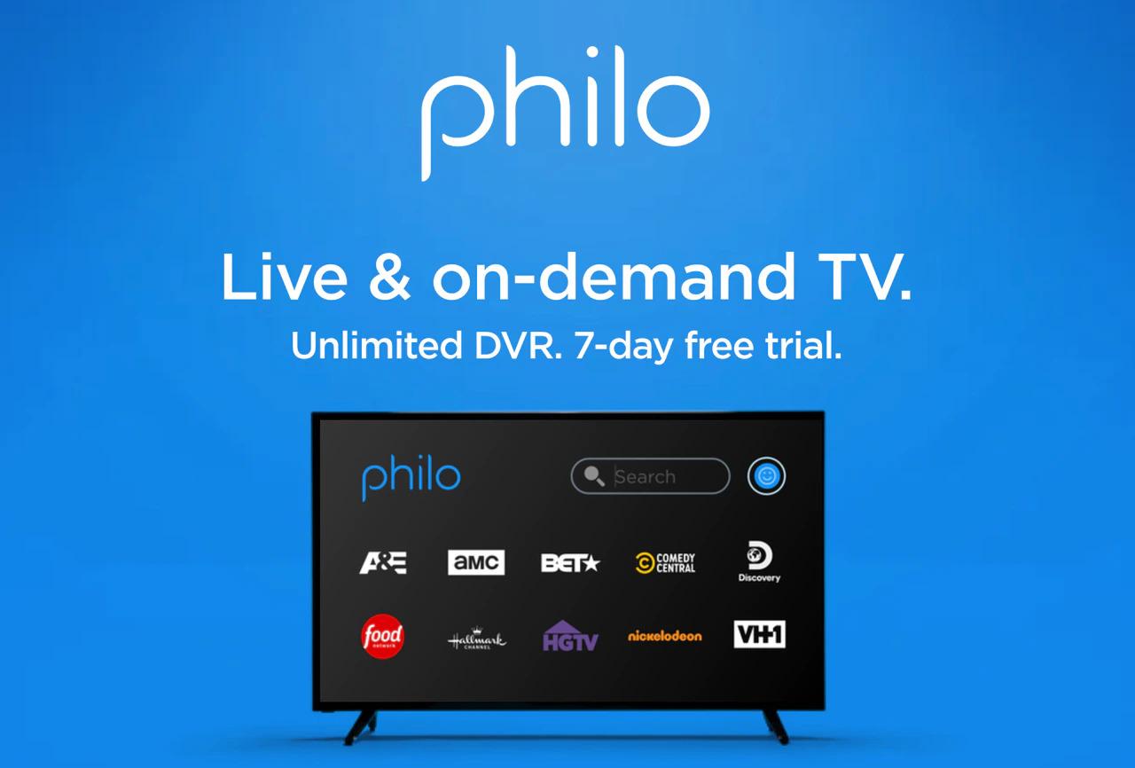 Philo Live TV 37 Day Subscription for $5