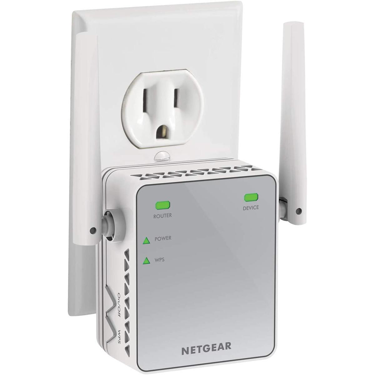 Netgear EX2700 N300 WiFi Range Extender for $12.99