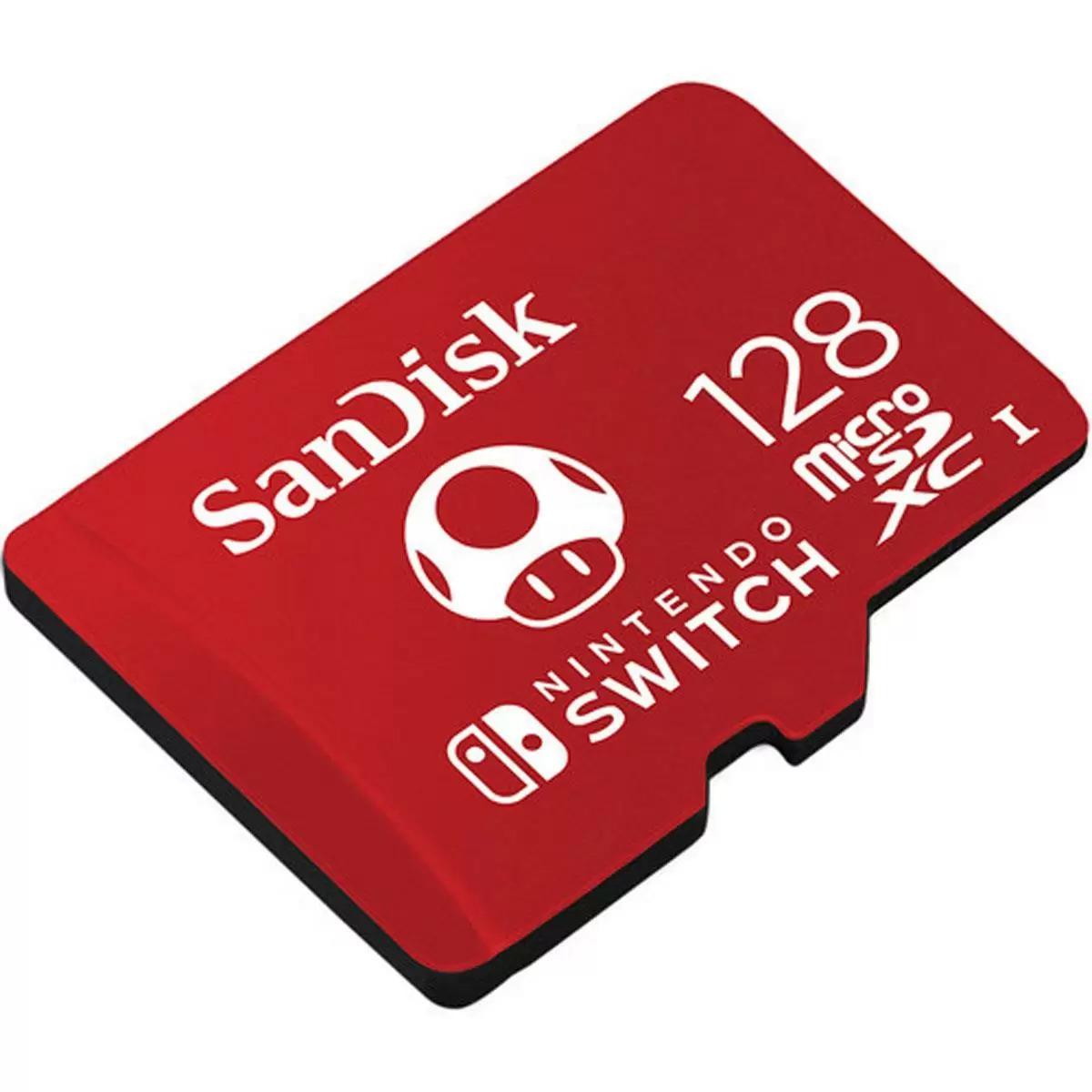 SanDisk 128GB UHS-I microSDXC Memory Card for the Nintendo Switch for $8.99