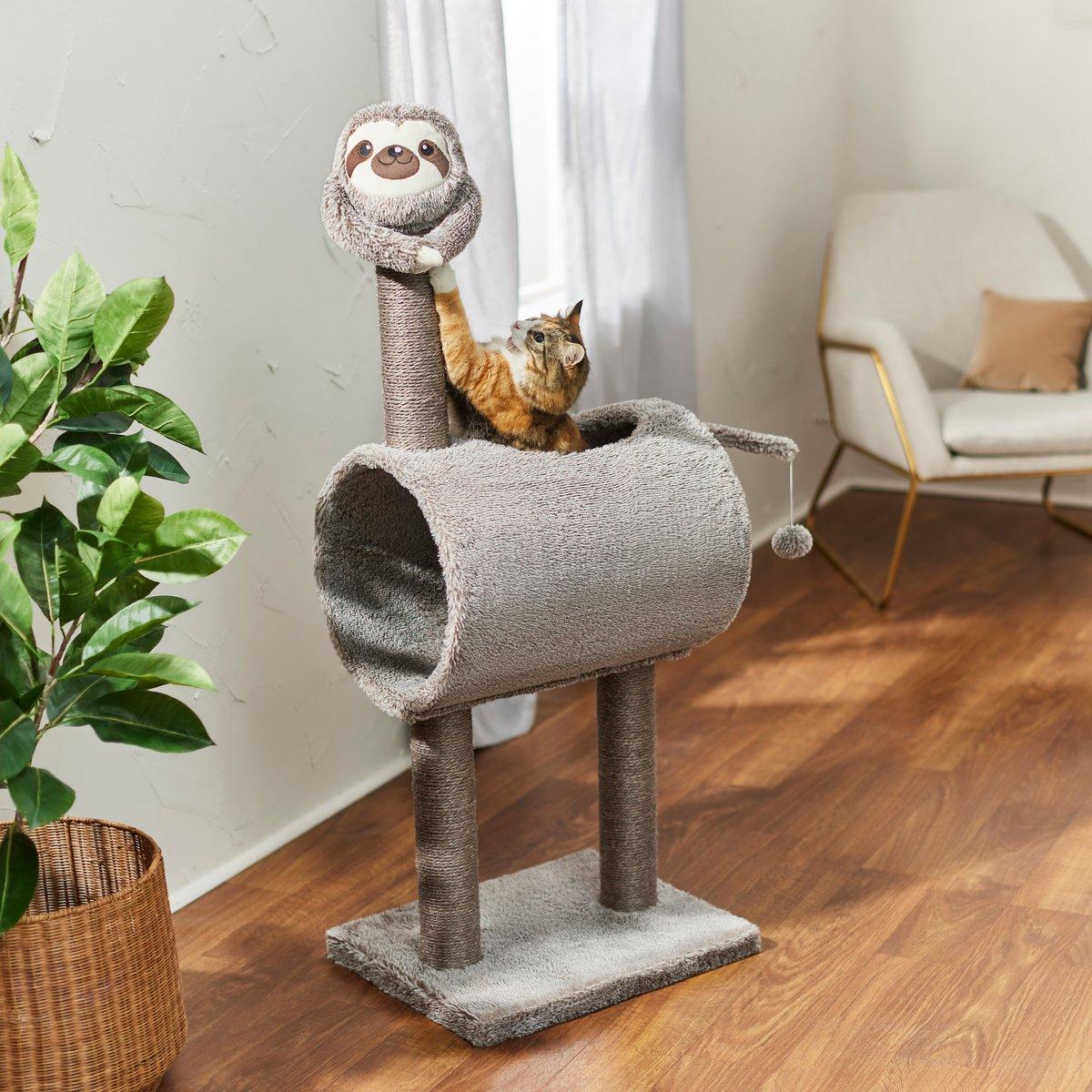 Frisco Animal Series Cat Tunnel with Scratching Post for $29.83