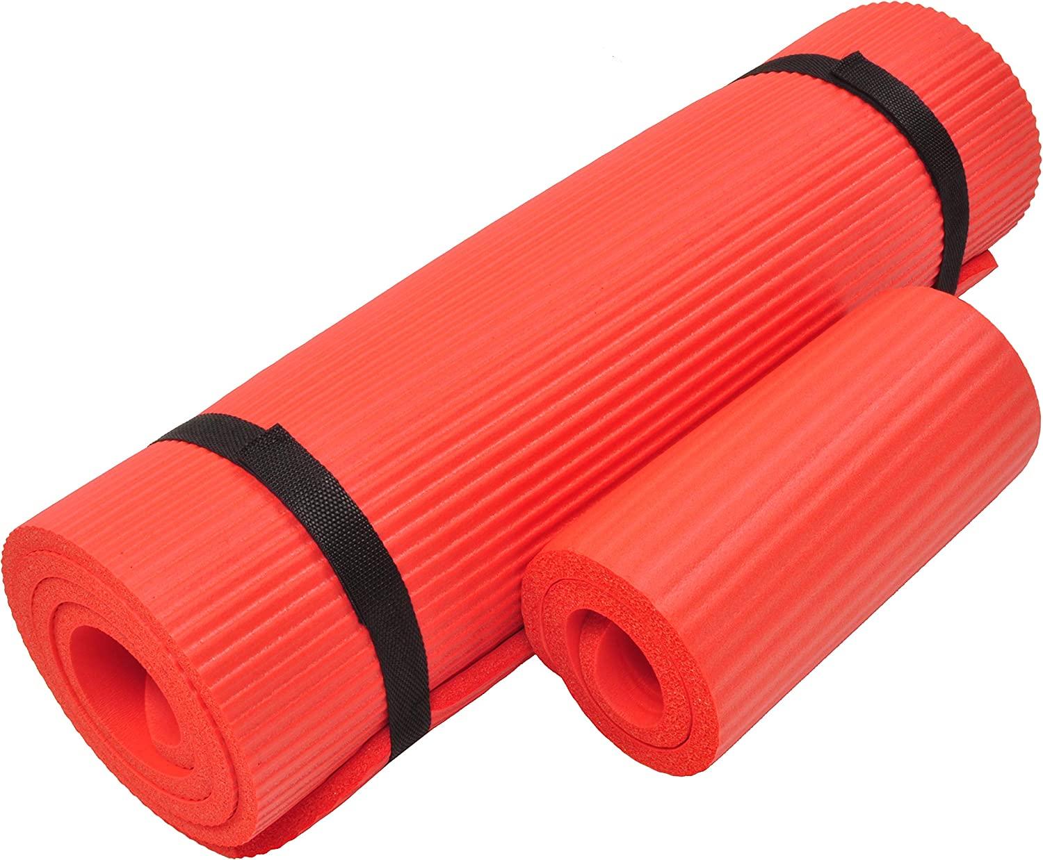 BalanceFrom All Purpose 0.5in Thick Extercise Yoga Mat for $9.90