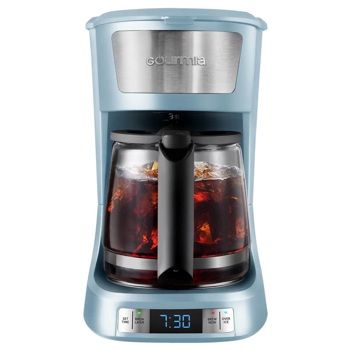 Gourmia Programmable Hot and Iced Coffee Maker for $15
